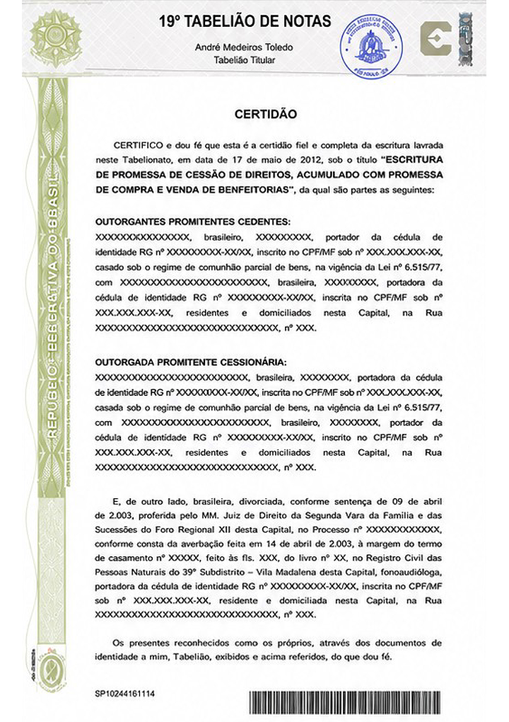 Imagem documento